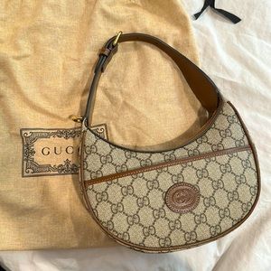 Gucci half moon shaped mini bag with interlocking G- brand new never worn